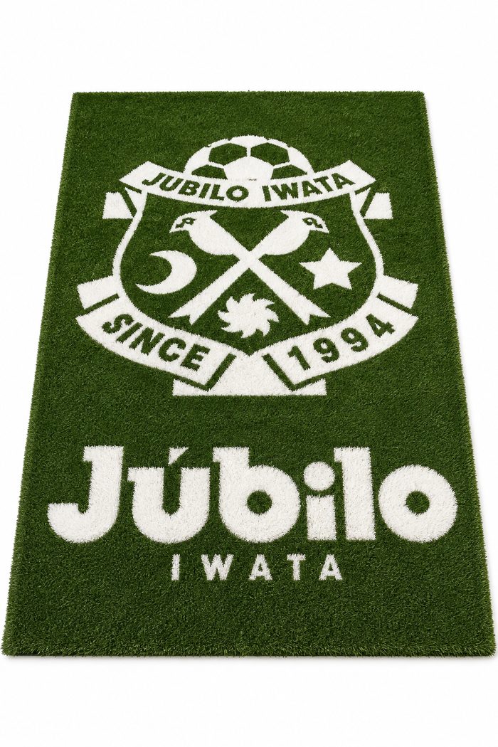 Custom logo turf for a sports club